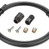 Tektro Brakes|Cables & Housing|#50 Hydraulic Brake Hose Kit (With Connecting Bolt Unit, 5.5mm x 2500mm, For Auriga