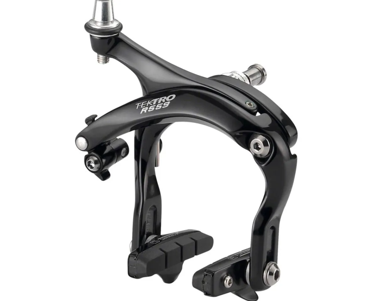 Tektro Brakes|R559 Road Caliper Brake (High Polish Black) (Front) (Dual Pivot)