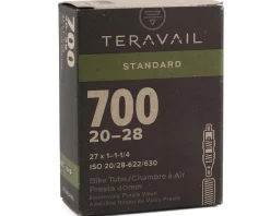 Teravail Holiday Shopping|Tubes|700c Inner Tube (Presta) (20 - 28mm) (40mm)