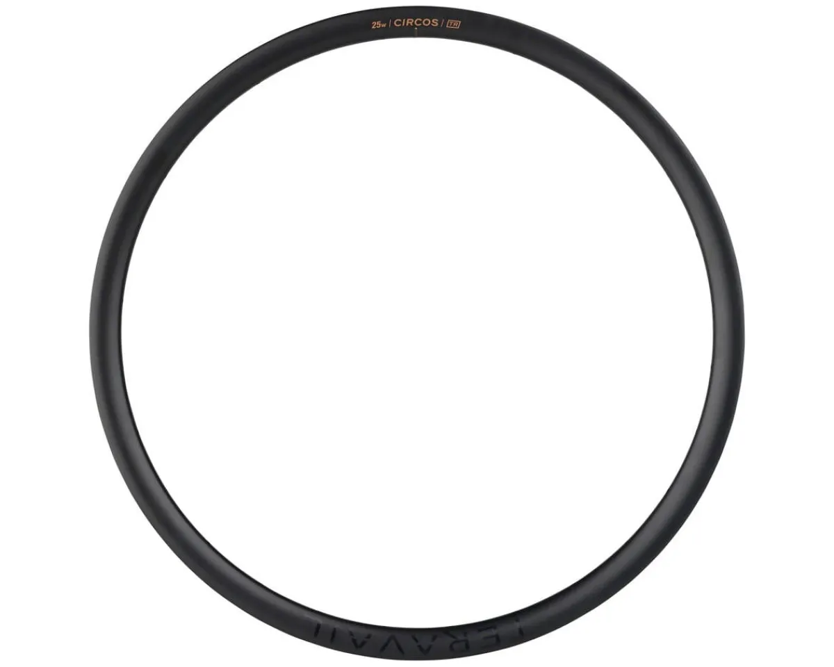 Teravail Wheels & Parts|Circos Carbon Gravel Rim (Matte Carbon) (Front) (24H) (Presta) (700c)
