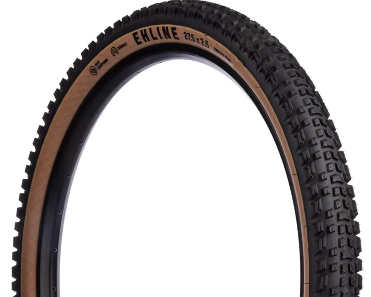 Teravail Tires|Ehline Gen 2 Tubeless Mountain Tire (Tan Wall) (27.5") (2.5") (Fast/Durable) (Folding)