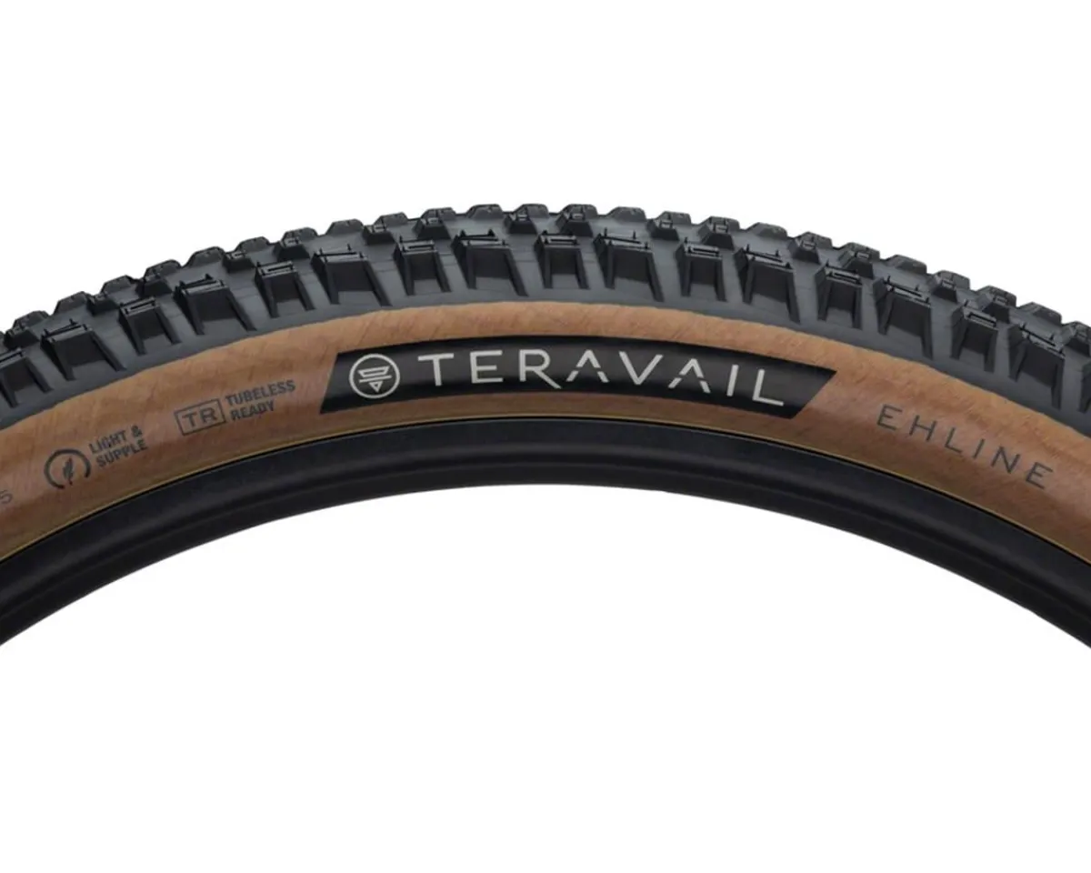 Teravail Tires|Ehline Tubeless Mountain Tire (Tan Wall) (27.5") (2.5") (Fast/Light & Supple)