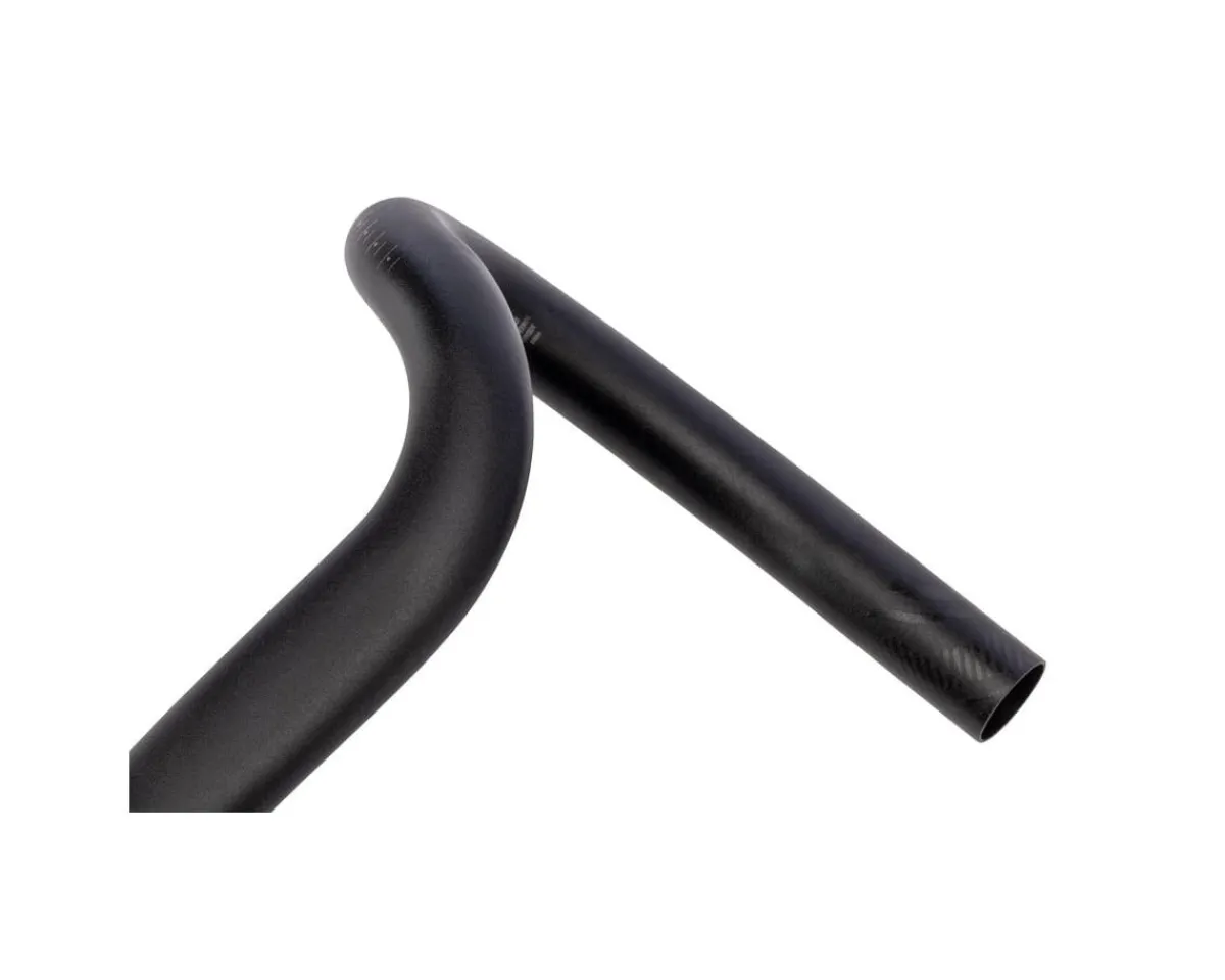 Teravail Handlebars|Fedlspar SE Drop Handlebar (Black) (Aluminum) (40cm) (31.8mm Clamp)