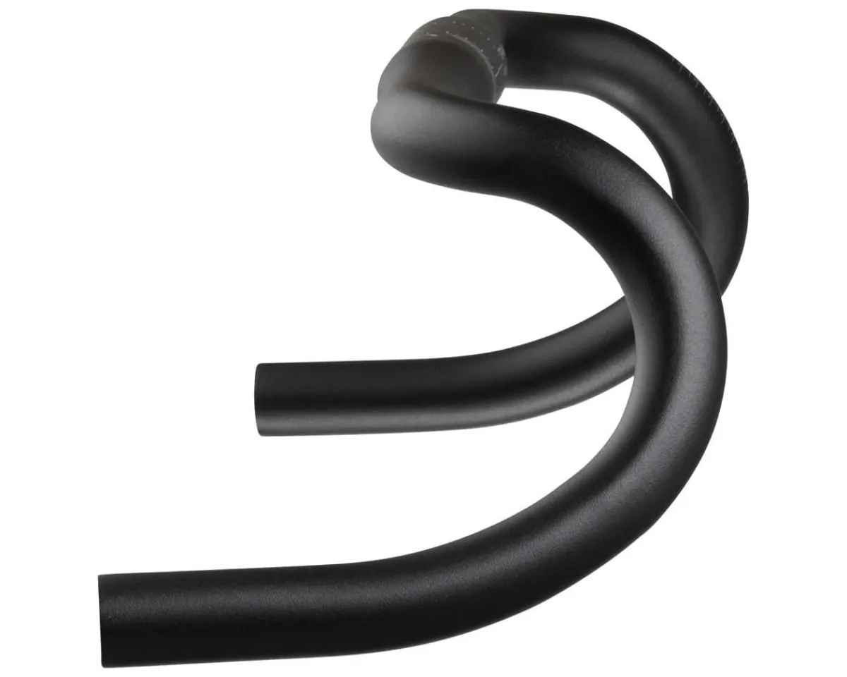 Teravail Handlebars|Radia 24 Drop Handlebar (Black) (Aluminum) (38cm) (31.8mm Clamp)