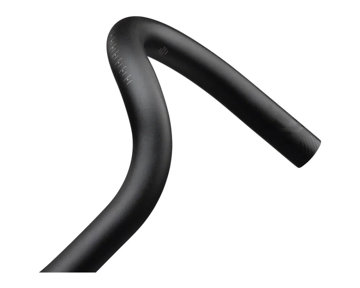 Teravail Handlebars|Radia 24 SE Drop Handlebar (Black) (Aluminum) (38cm) (31.8mm Clamp)