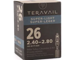 Teravail Tubes|Superlight 26" Inner Tube (Presta) (2.4 - 2.8") (40mm)