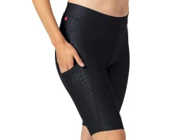 Terry Women'S|Shorts & Bibs|Bike Bermuda LTD Shorts (Black/Crocodile) (L)