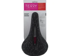 Terry Saddles & Seats|Butterfly Galactic+ Women's Saddle (Black Night) (Manganese Rails) (155mm)