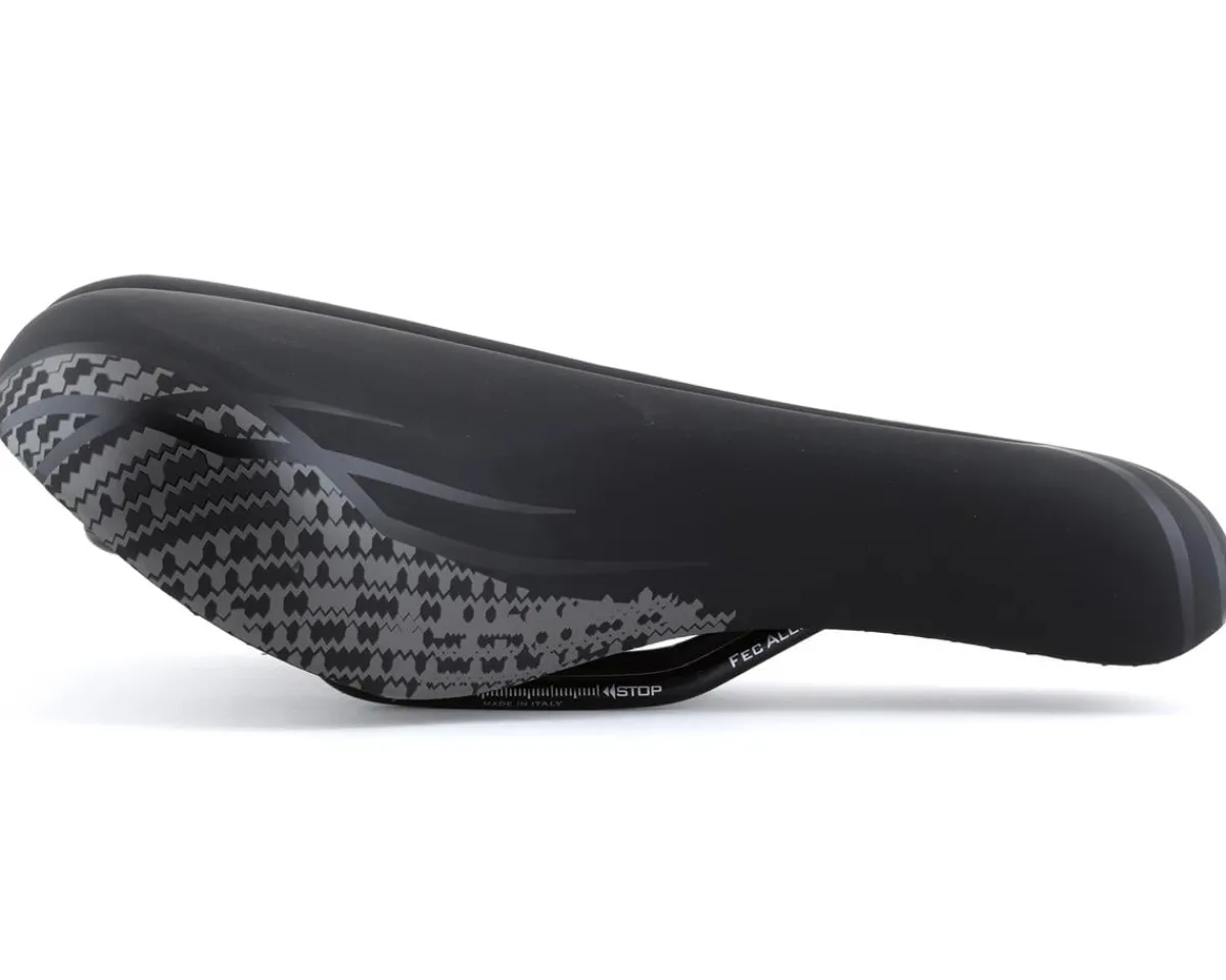 Terry Saddles & Seats|Holiday Shopping|Cite Y Gel Italia Saddle (Black TEX) (Steel Rails) (165mm)