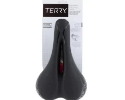 Terry Saddles & Seats|Holiday Shopping|Cite Y Gel Italia Saddle (Black TEX) (Steel Rails) (165mm)