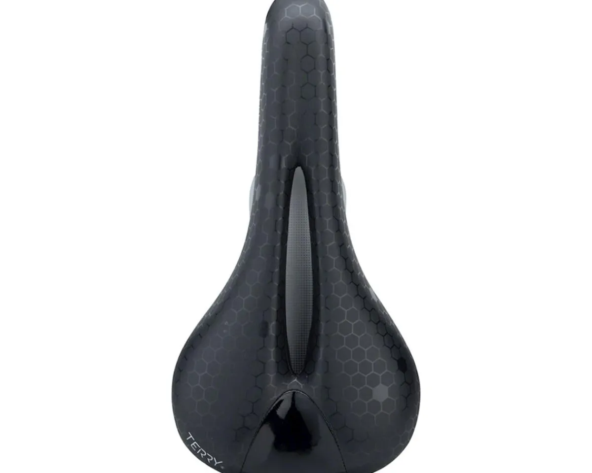 Terry Saddles & Seats|Fly Carbon Men's Saddle (Black) (Carbon Rails) (140mm)