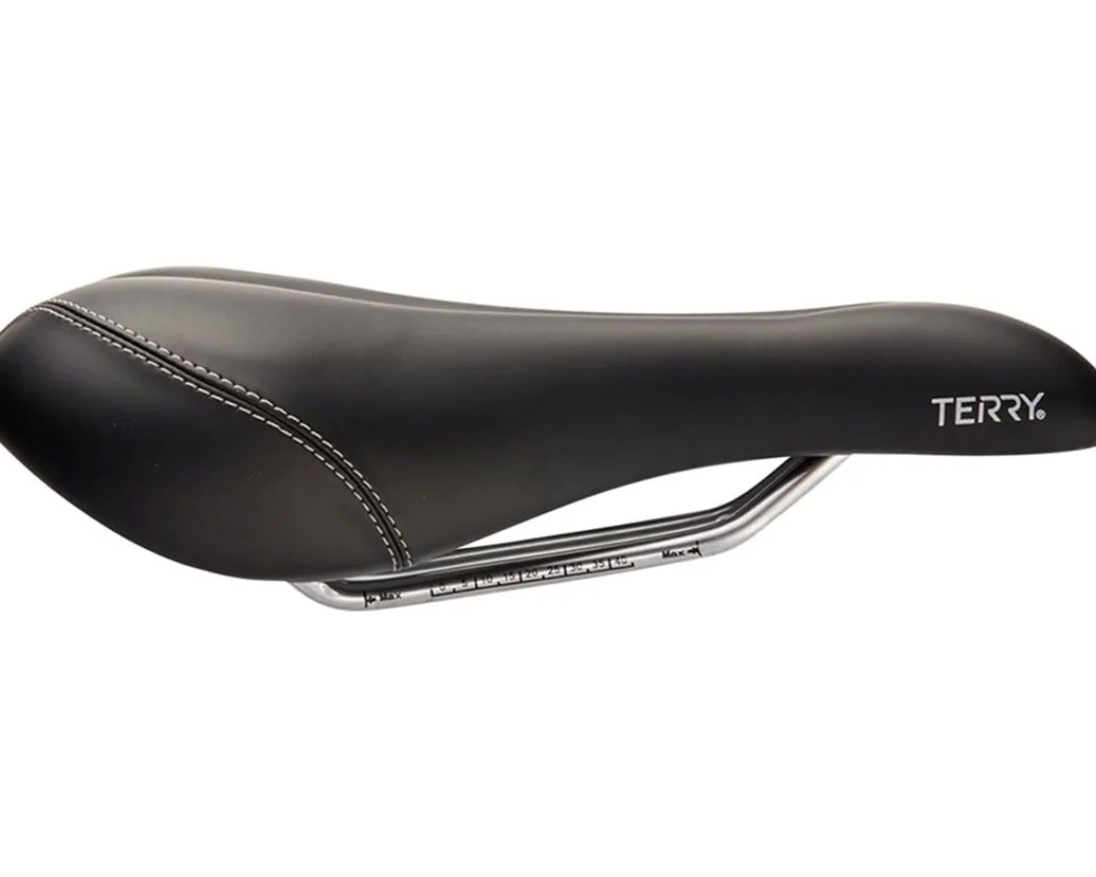 Terry Saddles & Seats|Liberator X Saddle (Black) (Steel Rails) (163mm)
