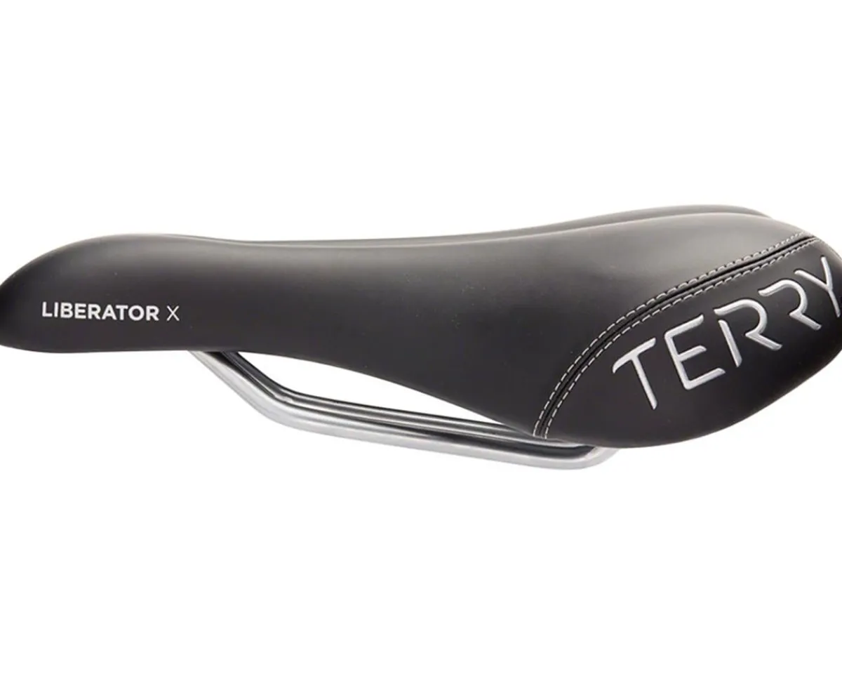 Terry Saddles & Seats|Liberator X Saddle (Black) (Steel Rails) (163mm)