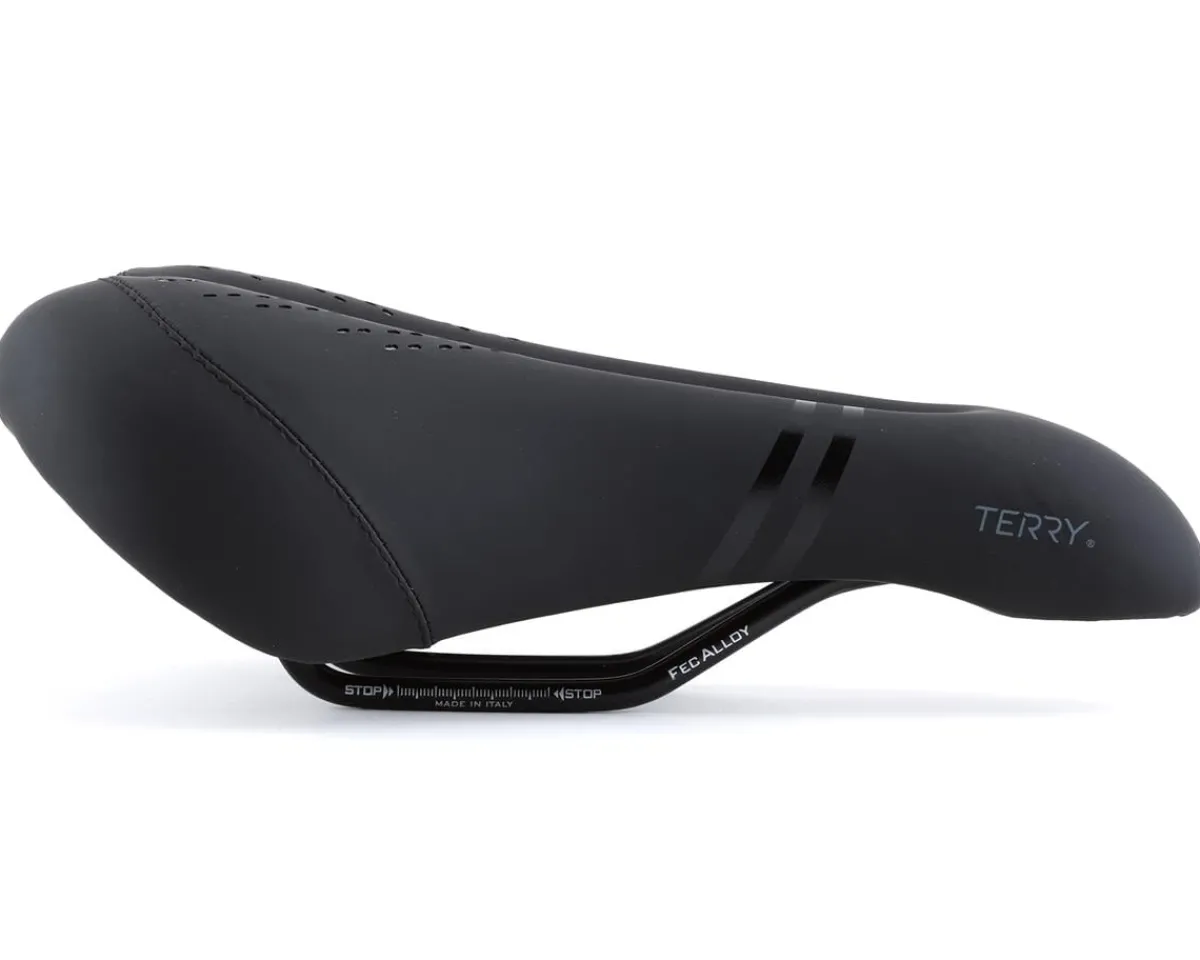Terry Saddles & Seats|Holiday Shopping|Men's Liberator Y Gel Italia Saddle (Black) (Steel Rails) (173mm)