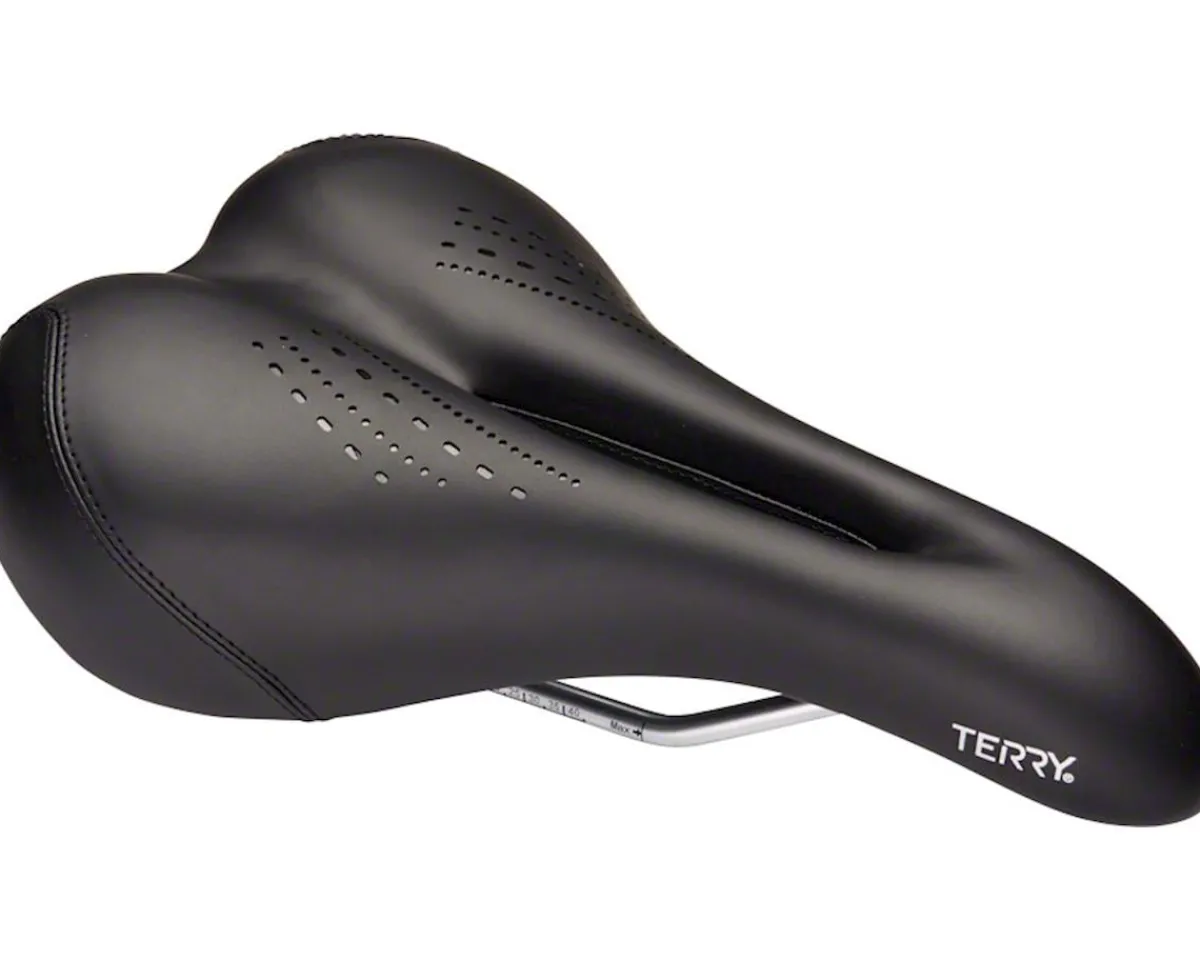 Terry Saddles & Seats|Men's Liberator Y Gel Touring Saddle (Black) (Steel Rails) (173mm)