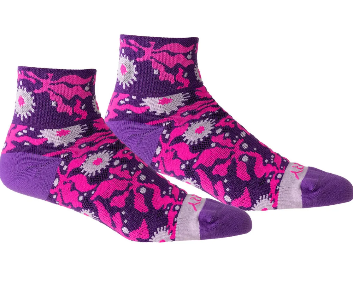 Terry Clothing Sale|Women'S|Women's Air Stream Socks (Sprockette Purple) (S/M)