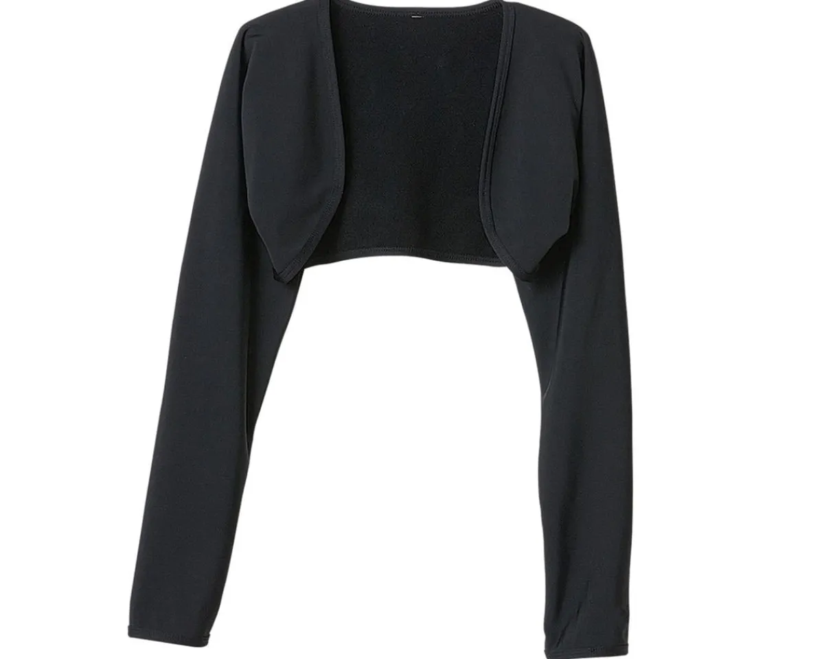 Terry Clothing Accessories|Women's Bolero Light Long Sleeve Top (Black) (L/XL)