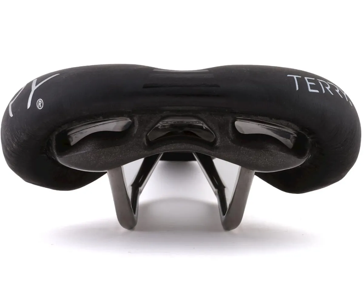 Terry Saddles & Seats|Women's Butterfly Century Saddle (Black) (Titanium Rails) (152mm)