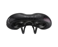 Terry Saddles & Seats|Women's Butterfly Chromoly Gel Saddle (Black) (FeC Alloy Rails) (155mm)
