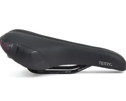 Terry Saddles & Seats|Women's Butterfly Chromoly Saddle (Black) (FeC Alloy Rails) (155mm)