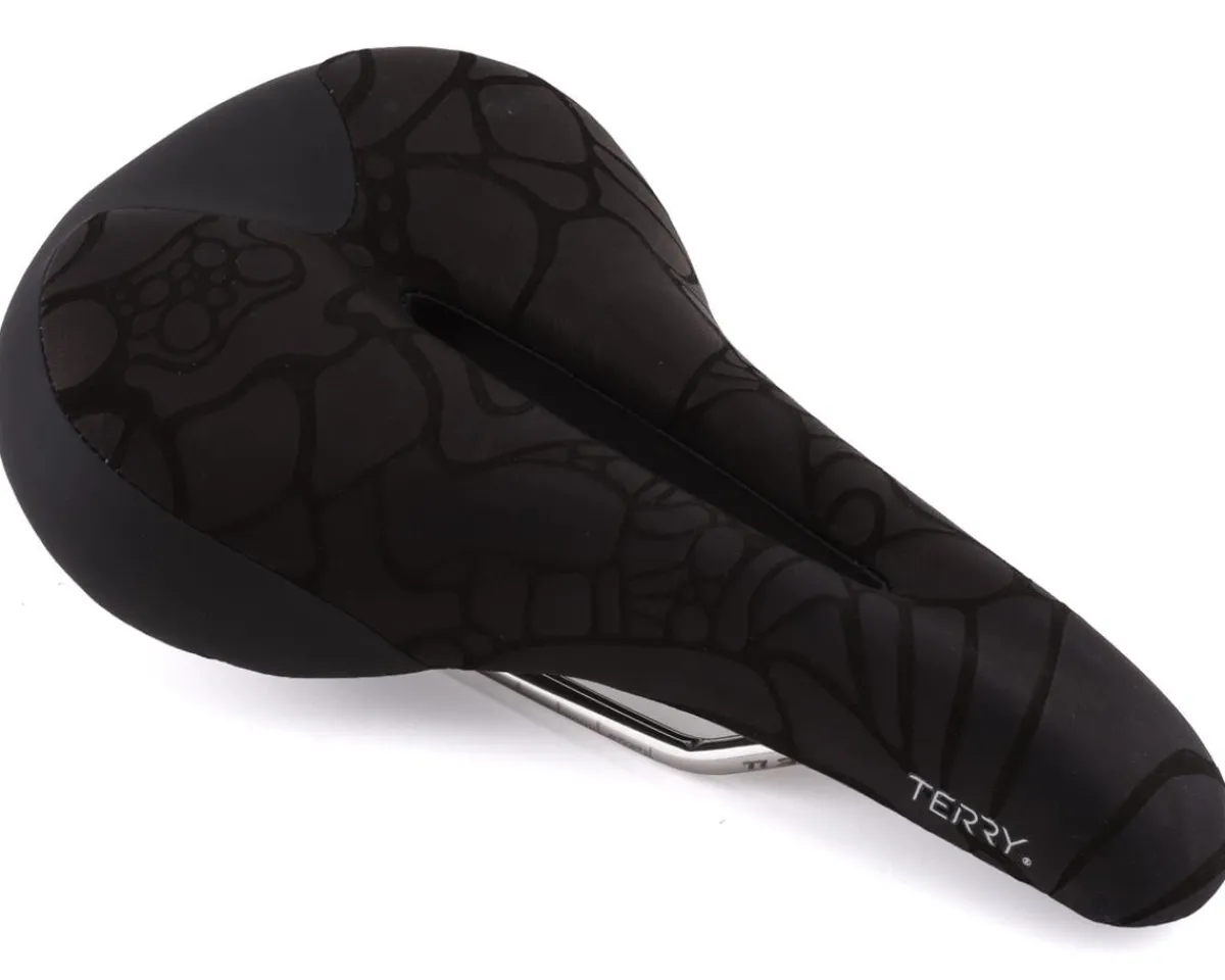 Terry Saddles & Seats|Women's Butterfly Ti Saddle (Black) (Titanium Rails) (155mm)