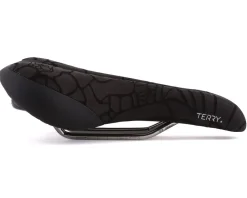 Terry Saddles & Seats|Women's Butterfly Ti Saddle (Black) (Titanium Rails) (155mm)