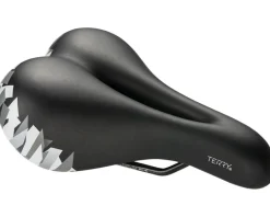 Terry Saddles & Seats|Women's Cite X Saddle (Black/Skyline) (Steel Rails) (175mm)