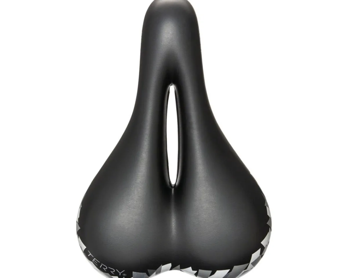 Terry Saddles & Seats|Women's Cite X Saddle (Black/Skyline) (Steel Rails) (175mm)