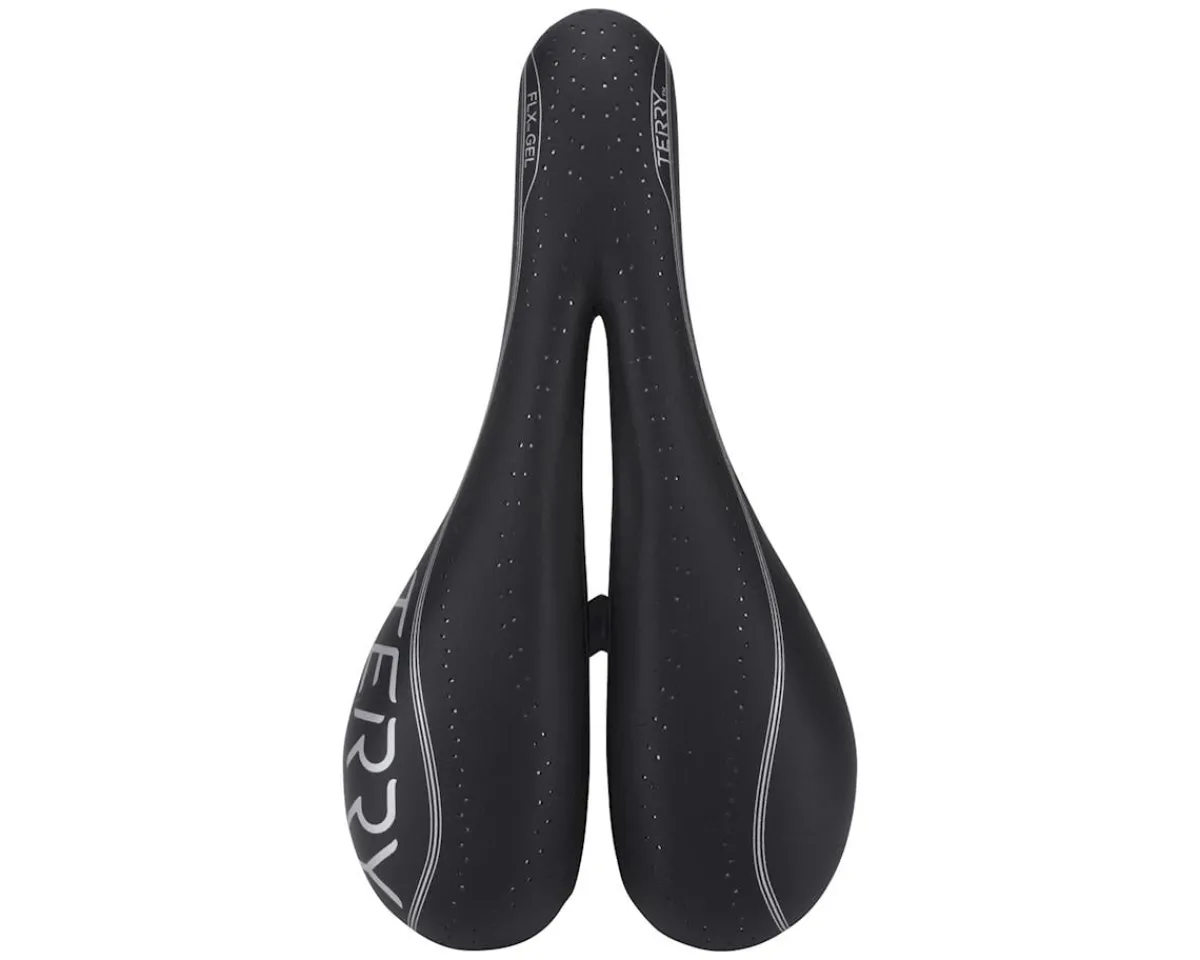 Terry Saddles & Seats|Holiday Shopping|Women's FLX Gel Saddle (Black) (Manganese Rails) (142mm)