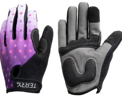 Terry Clothing Accessories|Clothing Sale|Women's Full Finger T-Gloves (Bedotted) (L)