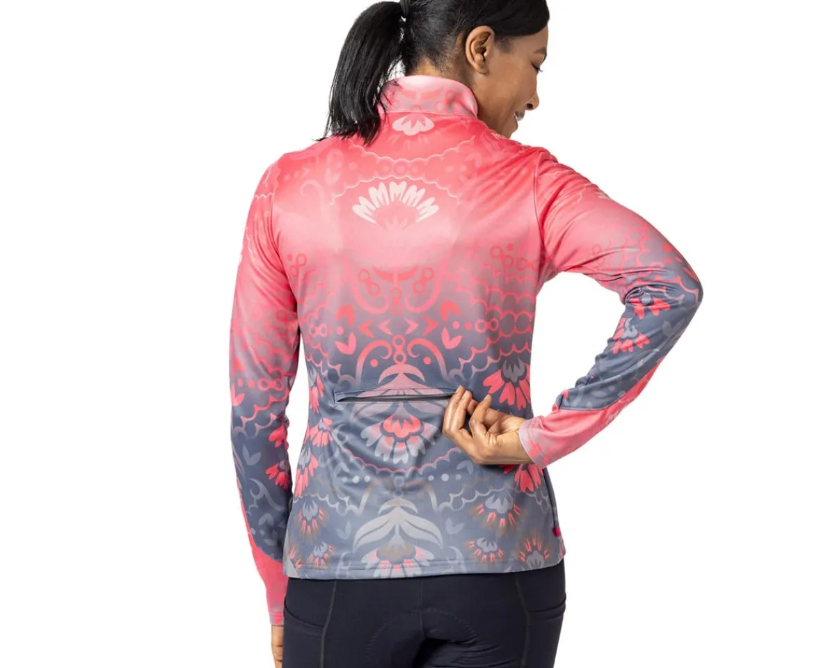 Terry Clothing Sale|Women'S|Women's Merino Long Sleeve Jersey (Breckenridge) (L)
