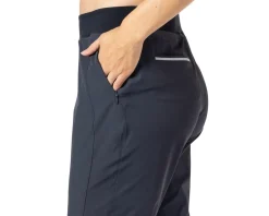Terry Clothing Sale|Women'S|Women's Pedal Pusher Bike Capri (Ebony) (L)