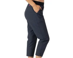 Terry Clothing Sale|Women'S|Women's Pedal Pusher Bike Capri (Ebony) (L)