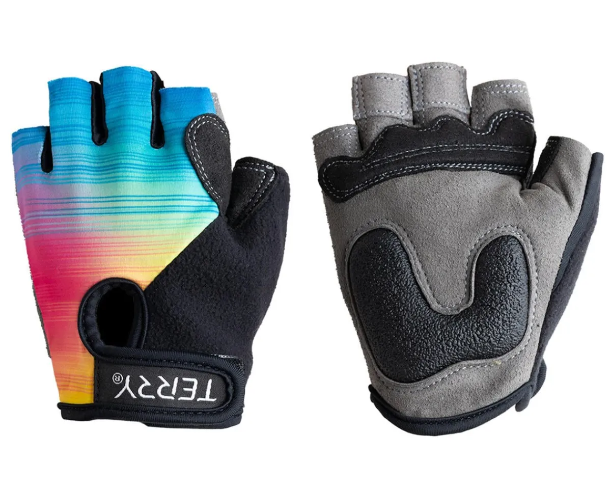 Terry Women'S|Clothing Accessories|Women's Short Finger T-Glove LTD (Rainbow Rush) (M)