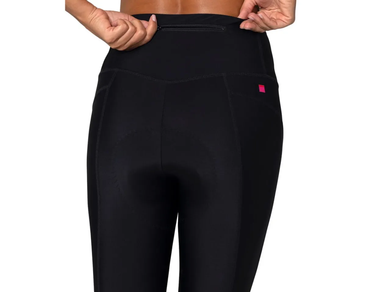 Terry Women'S|Tights & Pants|Women's Soleil Bike Tight (Black) (S) (w/ Chamois)