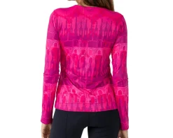 Terry Clothing Sale|Women'S|Women's Soleil Long Sleeve Top (Barcelona Sunrise) (S)