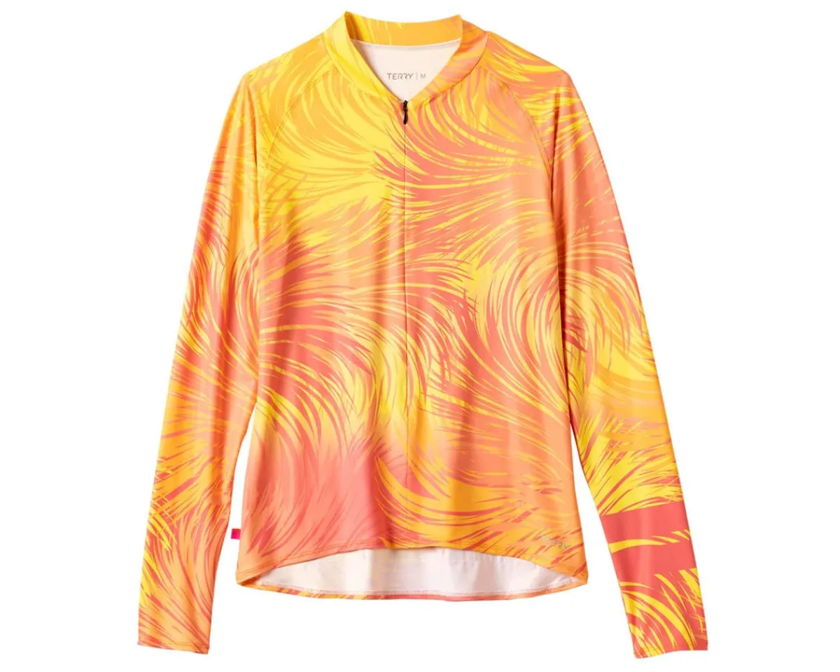 Terry Clothing Sale|Women'S|Women's Soleil Long Sleeve Jersey (Inferno) (S)