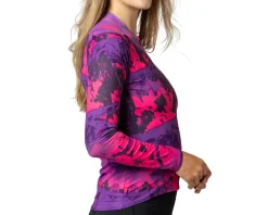 Terry Clothing Sale|Women'S|Women's Soleil Long Sleeve Jersey (Beartooth Fuchsia) (S)