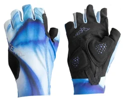 Terry Clothing Accessories|Clothing Sale|Women's Soleil Short Finger Gloves (Blue Monarch) (M)