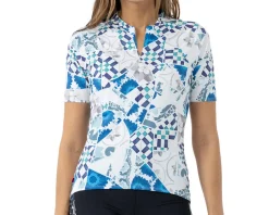 Terry Clothing Sale|Women'S|Women's Soleil Short Sleeve Jersey (Greek Mosaic) (L)