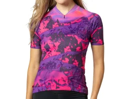 Terry Clothing Sale|Women'S|Women's Soleil Short Sleeve Jersey (Beartooth Fuchsia) (S)