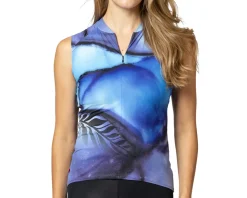 Terry Clothing Sale|Women'S|Women's Soleil Sleeveless Jersey (Blue Monarch) (S)