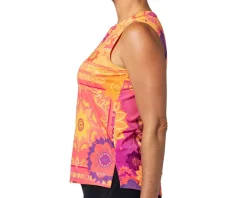Terry Clothing Sale|Women'S|Women's Soleil Split Tank Sleeveless Jersey (Folklore) (S)
