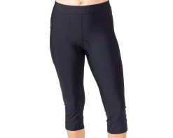Terry Women'S|Tights & Pants|Women's Spinnaker Capri (Black) (M) (w/Chamois)