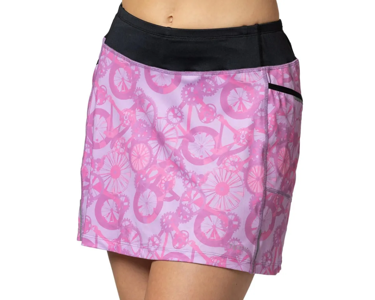 Terry Clothing Sale|Women'S|Women's Trixie Bike Skort (Lavendula Symphony) (S)