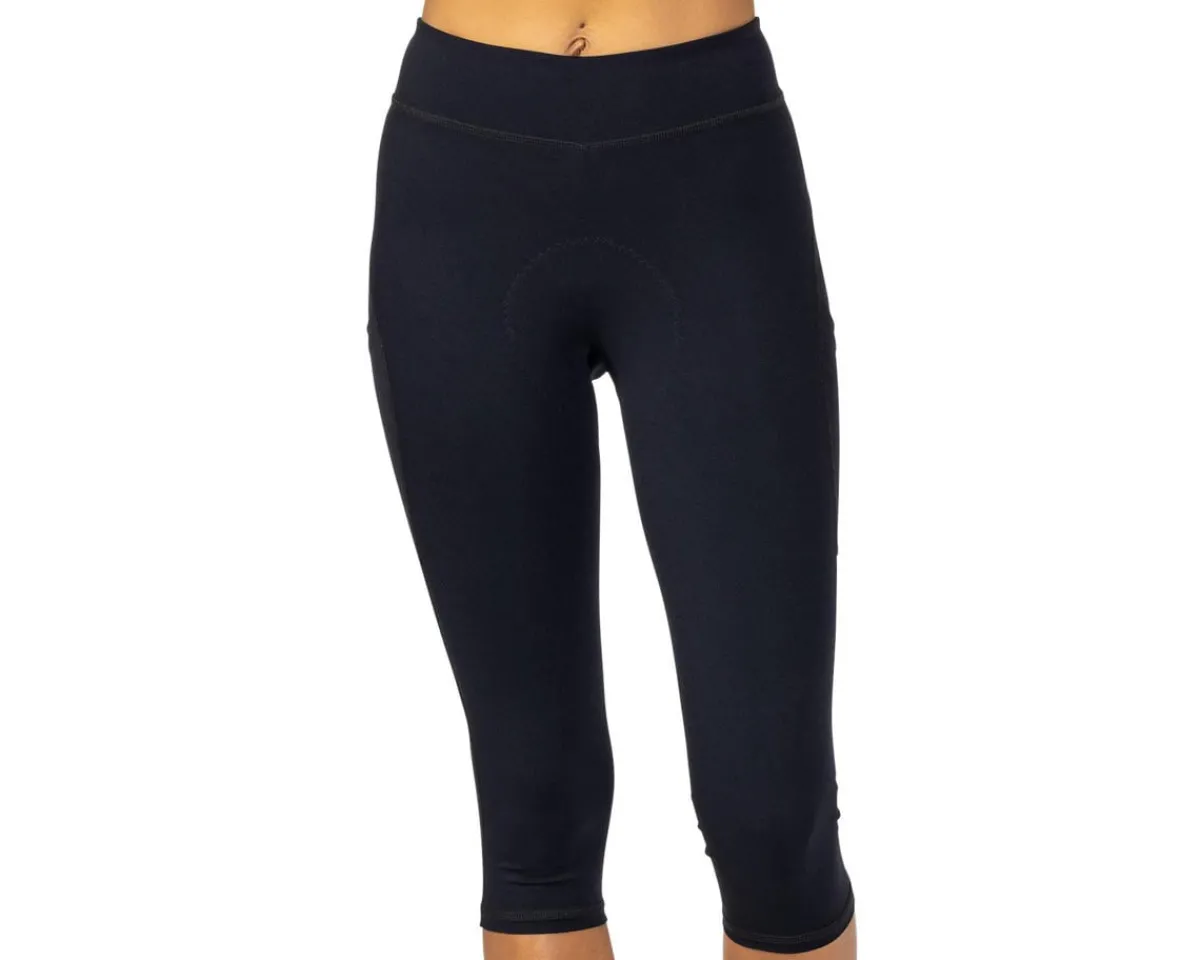 Terry Tights & Pants|Women's Wayfarer Capri Knickers (Onyx) (S) (w/ Chamois)