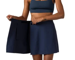 Terry Shorts & Bibs|Women's Wrapper Bike Skirt (Black Iris) (S)