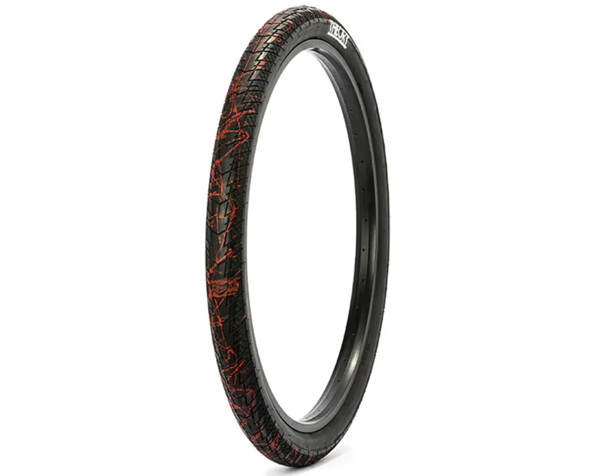 Theory Tires|Method BMX Tire (Black/Red Splatter) (29") (2.5")