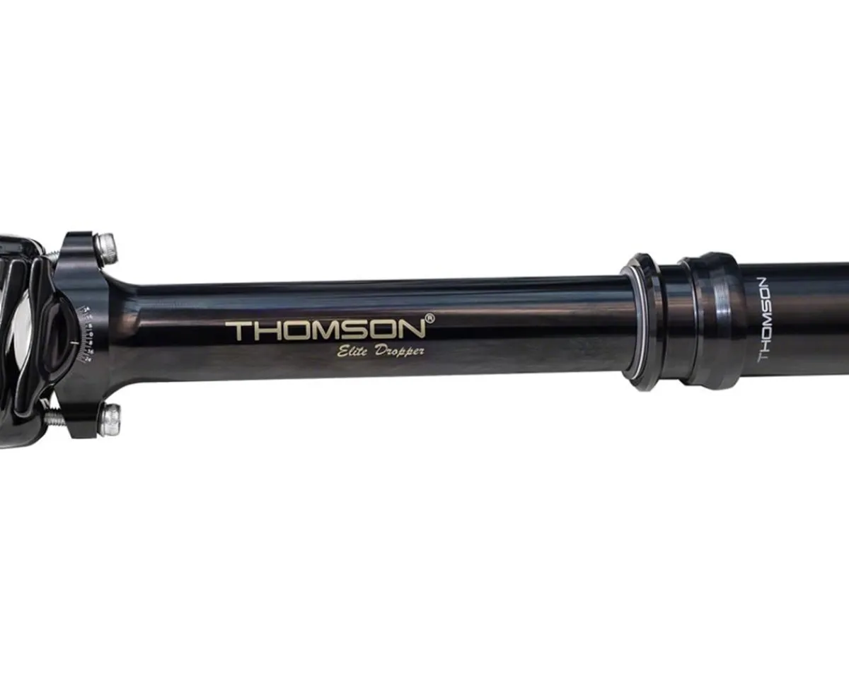 Thomson Seatposts & Clamps|Covert Elite Dropper Seatpost (Black) (Internal Routing) (30.9mm) (100mm) (Includes Remote)