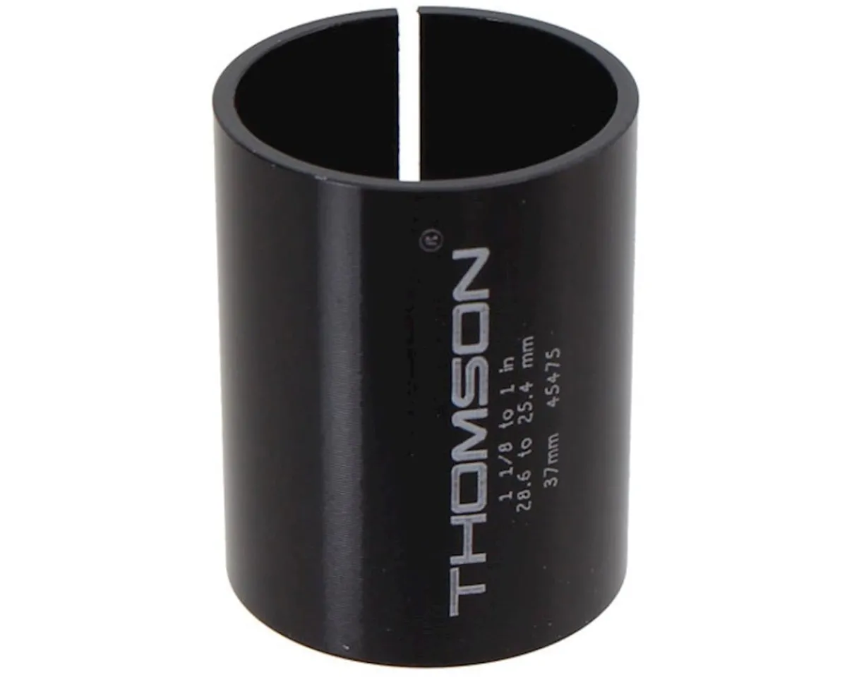 Thomson Stems & Parts|Elite Stem Shim (Black or Silver) (For X2/X4 Stems) (1-1/8" to 1" Steerer)